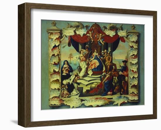 The Spanish; El Espanol-Manuel Samaniego y Jaramillo-Framed Giclee Print