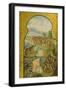 The Spanish Enter Mexico City from the Marsh-null-Framed Giclee Print