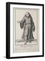 The Spanish Fryar, Cries of London-Pierce Tempest-Framed Giclee Print