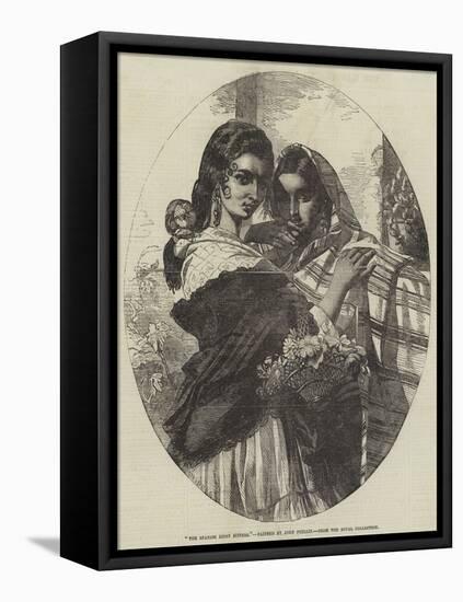 The Spanish Gipsy Sisters-John Phillip-Framed Stretched Canvas