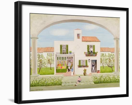 The Spanish Greengrocer, 1981-Mark Baring-Framed Giclee Print