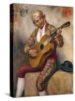 The Spanish Guitarist, 1894-Pierre-Auguste Renoir-Stretched Canvas