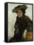 The Spanish Hat or Mrs. Gerard Chowne-Sir John Lavery-Framed Stretched Canvas