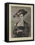 The Spanish Hat Portrait-Peter Paul Rubens-Framed Stretched Canvas