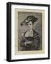 The Spanish Hat Portrait-Peter Paul Rubens-Framed Giclee Print