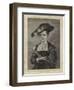 The Spanish Hat Portrait-Peter Paul Rubens-Framed Giclee Print