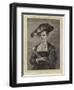 The Spanish Hat Portrait-Peter Paul Rubens-Framed Giclee Print