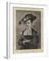 The Spanish Hat Portrait-Peter Paul Rubens-Framed Giclee Print