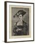 The Spanish Hat Portrait-Peter Paul Rubens-Framed Giclee Print