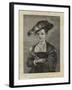 The Spanish Hat Portrait-Peter Paul Rubens-Framed Giclee Print
