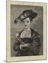 The Spanish Hat Portrait-Peter Paul Rubens-Mounted Giclee Print