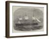 The Spanish Iron-Clad Frigate Victoria, Built in the Thames-Edwin Weedon-Framed Giclee Print