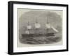 The Spanish Iron-Clad Frigate Victoria, Built in the Thames-Edwin Weedon-Framed Giclee Print