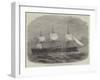 The Spanish Iron-Clad Frigate Victoria, Built in the Thames-Edwin Weedon-Framed Giclee Print