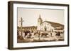 The Spanish Mission, Santa Clara de Asis, California in 1777-American School-Framed Giclee Print