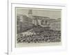 The Spanish Reinforcements for Cuba, Papal Benediction of Troops at Vittoria before their Departure-null-Framed Giclee Print