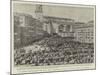 The Spanish Reinforcements for Cuba, Papal Benediction of Troops at Vittoria before their Departure-null-Mounted Giclee Print