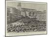 The Spanish Reinforcements for Cuba, Papal Benediction of Troops at Vittoria before their Departure-null-Mounted Giclee Print