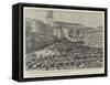 The Spanish Reinforcements for Cuba, Papal Benediction of Troops at Vittoria before their Departure-null-Framed Stretched Canvas