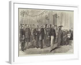 The Spanish Republic, Lobby of the Cortes, Madrid-null-Framed Giclee Print