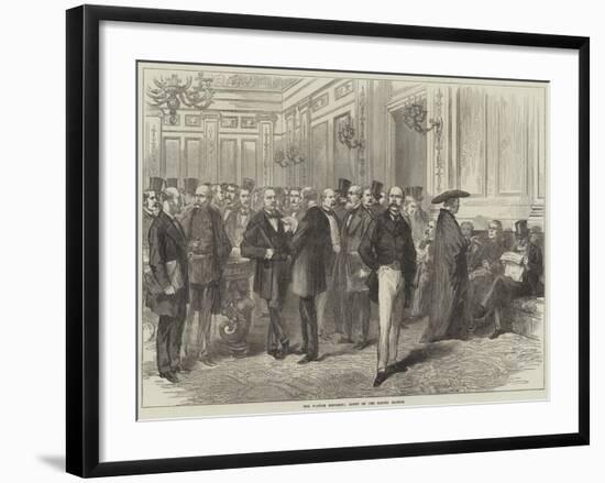 The Spanish Republic, Lobby of the Cortes, Madrid-null-Framed Giclee Print