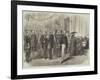 The Spanish Republic, Lobby of the Cortes, Madrid-null-Framed Giclee Print