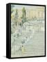 The Spanish Stairs, Rome, 1897-Childe Hassam-Framed Stretched Canvas