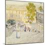 The Spanish Steps of Rome-Childe Hassam-Mounted Giclee Print