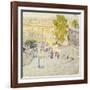 The Spanish Steps of Rome-Childe Hassam-Framed Giclee Print