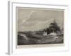 The Spanish Torpedo Boat Flotilla under Captain Villaamil Which Assembled at Cape Verde Islands-Eduardo de Martino-Framed Giclee Print