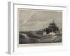 The Spanish Torpedo Boat Flotilla under Captain Villaamil Which Assembled at Cape Verde Islands-Eduardo de Martino-Framed Giclee Print