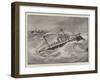 The Spanish War-Ship, Reina Regente, Reported Lost Near the Straits of Gibraltar-Fred T. Jane-Framed Giclee Print