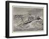 The Spanish War-Ship, Reina Regente, Reported Lost Near the Straits of Gibraltar-Fred T. Jane-Framed Giclee Print