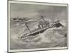 The Spanish War-Ship, Reina Regente, Reported Lost Near the Straits of Gibraltar-Fred T. Jane-Mounted Giclee Print