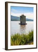 The Spanish Windmill on the Lagoon of Orbetello, Orbetello, Grosseto Province, Tuscany, Italy-Nico Tondini-Framed Photographic Print