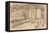 The Spar Shop, Gloucester, 1918-Childe Frederick Hassam-Framed Stretched Canvas