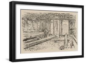 The Spar Shop, Gloucester, July 8, 1918 (Litho)-Childe Frederick Hassam-Framed Giclee Print