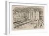 The Spar Shop, Gloucester, July 8, 1918 (Litho)-Childe Frederick Hassam-Framed Giclee Print