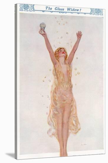 The Sparkle of Champagne by Rene Fallaire-Rene Fallaire-Stretched Canvas