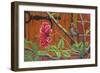 The Sparrow Who Visit Your Window-Luis Aguirre-Framed Premium Giclee Print