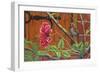 The Sparrow Who Visit Your Window-Luis Aguirre-Framed Premium Giclee Print