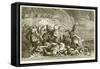 The Spartan Phalanx, Against the Thracians-null-Framed Stretched Canvas