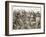 The Spartans at Platea (Litho)-English-Framed Giclee Print