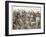 The Spartans at Platea (Litho)-English-Framed Giclee Print