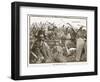 The Spartans at Platea (Litho)-English-Framed Giclee Print