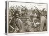 The Spartans at Platea (Litho)-English-Stretched Canvas