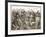 The Spartans at Platea (Litho)-English-Framed Giclee Print