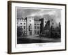 The Speaker's House, Westminster, London, 1815-William Radclyffe-Framed Giclee Print