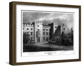 The Speaker's House, Westminster, London, 1815-William Radclyffe-Framed Giclee Print