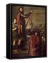 The Speech of the Marquis of Vasto, 1540-1541-Titian (Tiziano Vecelli)-Framed Stretched Canvas